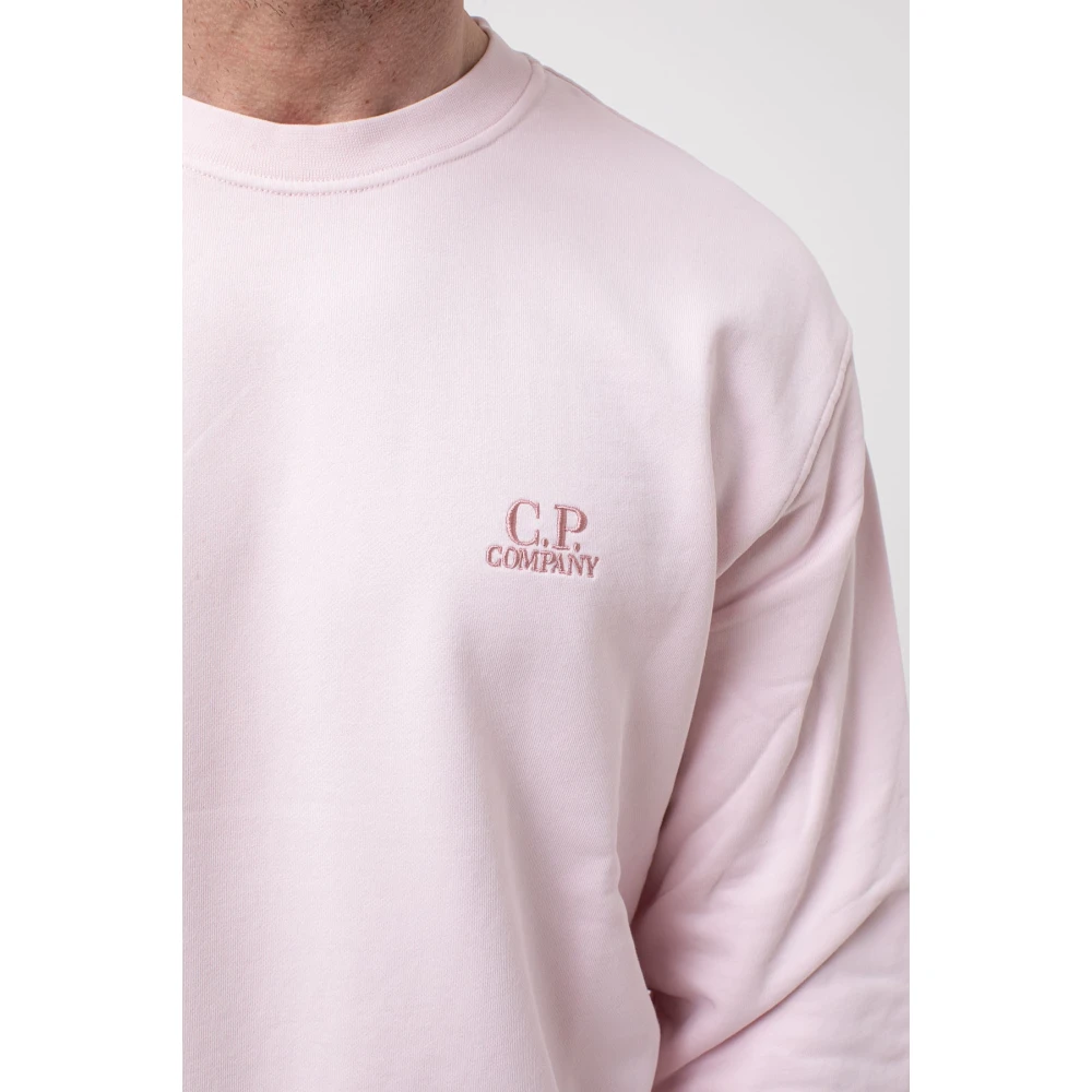 C.P. Company Round-neck Knitwear Pink Heren