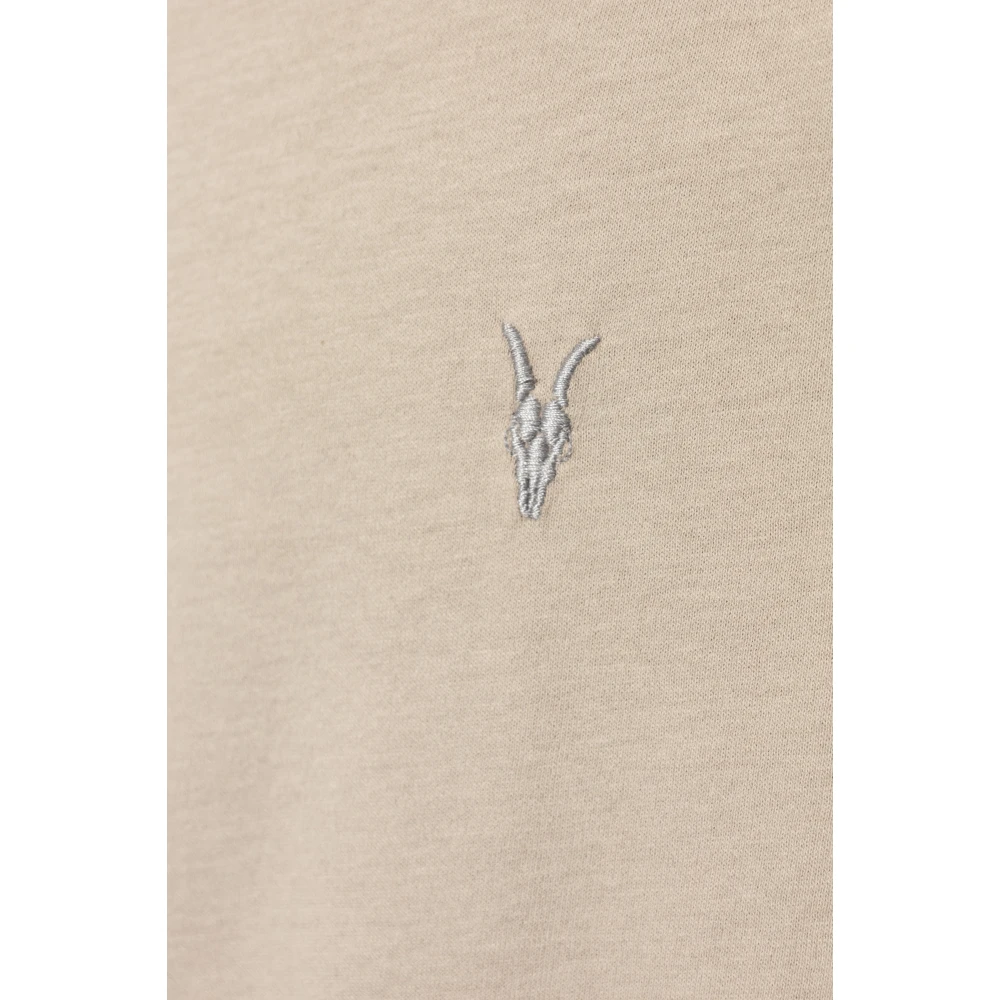 AllSaints T-shirt Brace Beige Heren