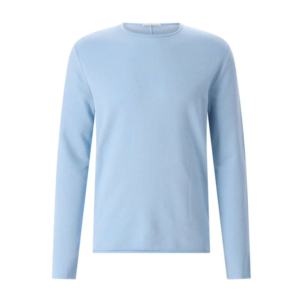 Kiefermann Herr Blå Sweatshirts & Hoodies L, Bomull, Sweatshirt