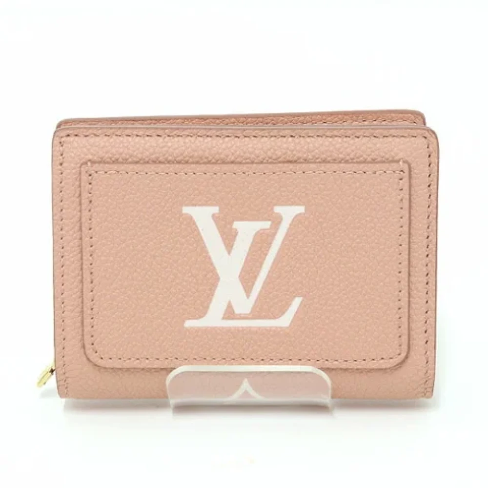 Louis Vuitton Vintage Pre-owned Fabric wallets Pink Dames