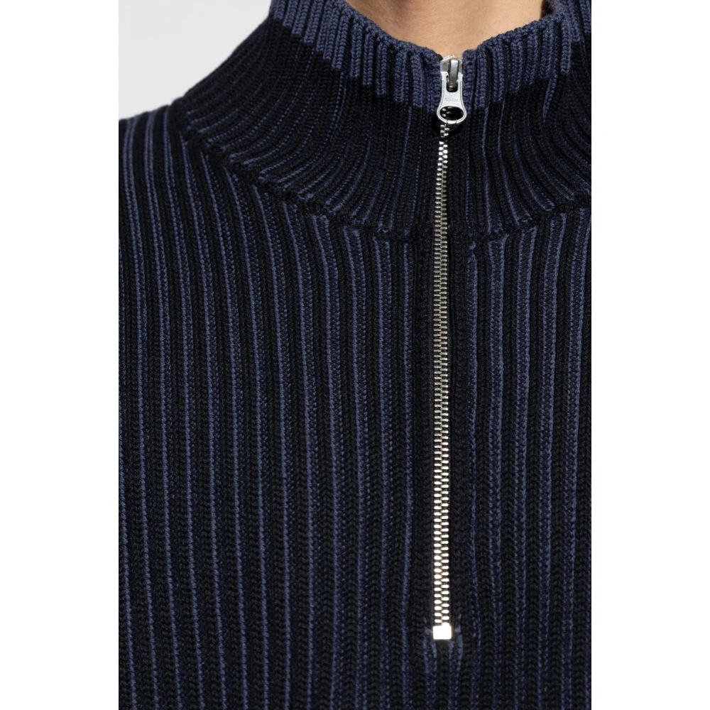 Stone Island Trui met logo Blue Heren