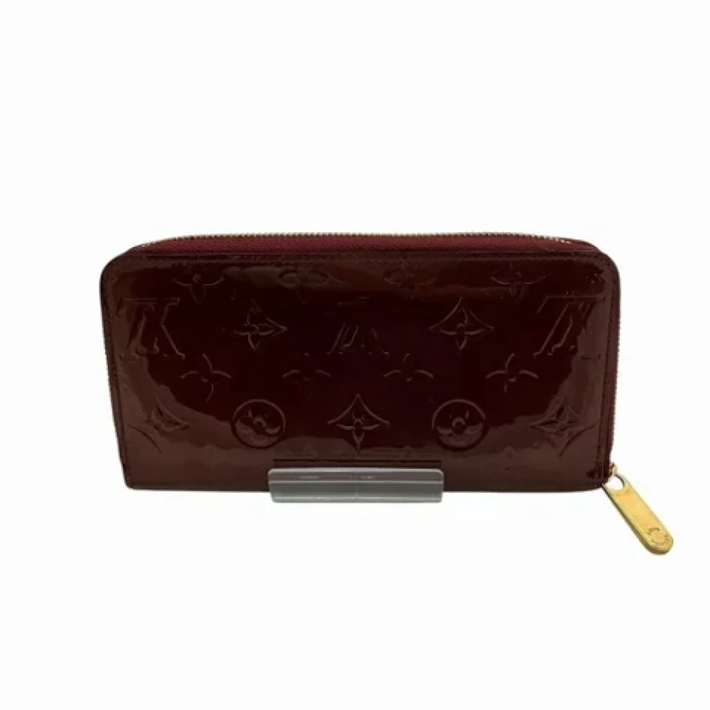 Louis Vuitton Vintage Pre-owned Fabric wallets Red Dames