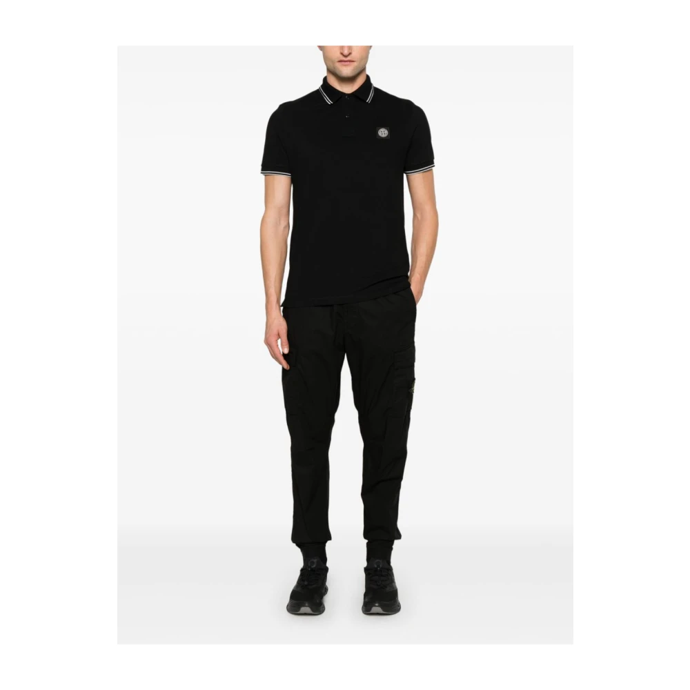 Stone Island Heren T-Shirts & Polos in Nero Black Heren