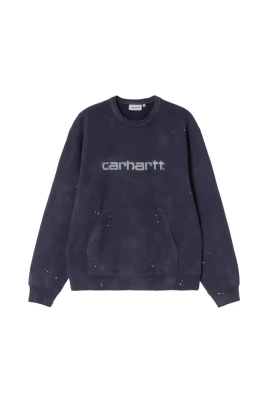Logo Bomulls Sweatshirt