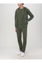 sweat-a-capuche-en-coton-vert-zipup