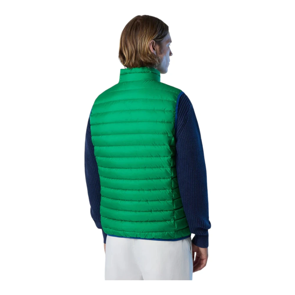North Sails Stijlvolle Mouwloze Jas voor Mannen Green Heren