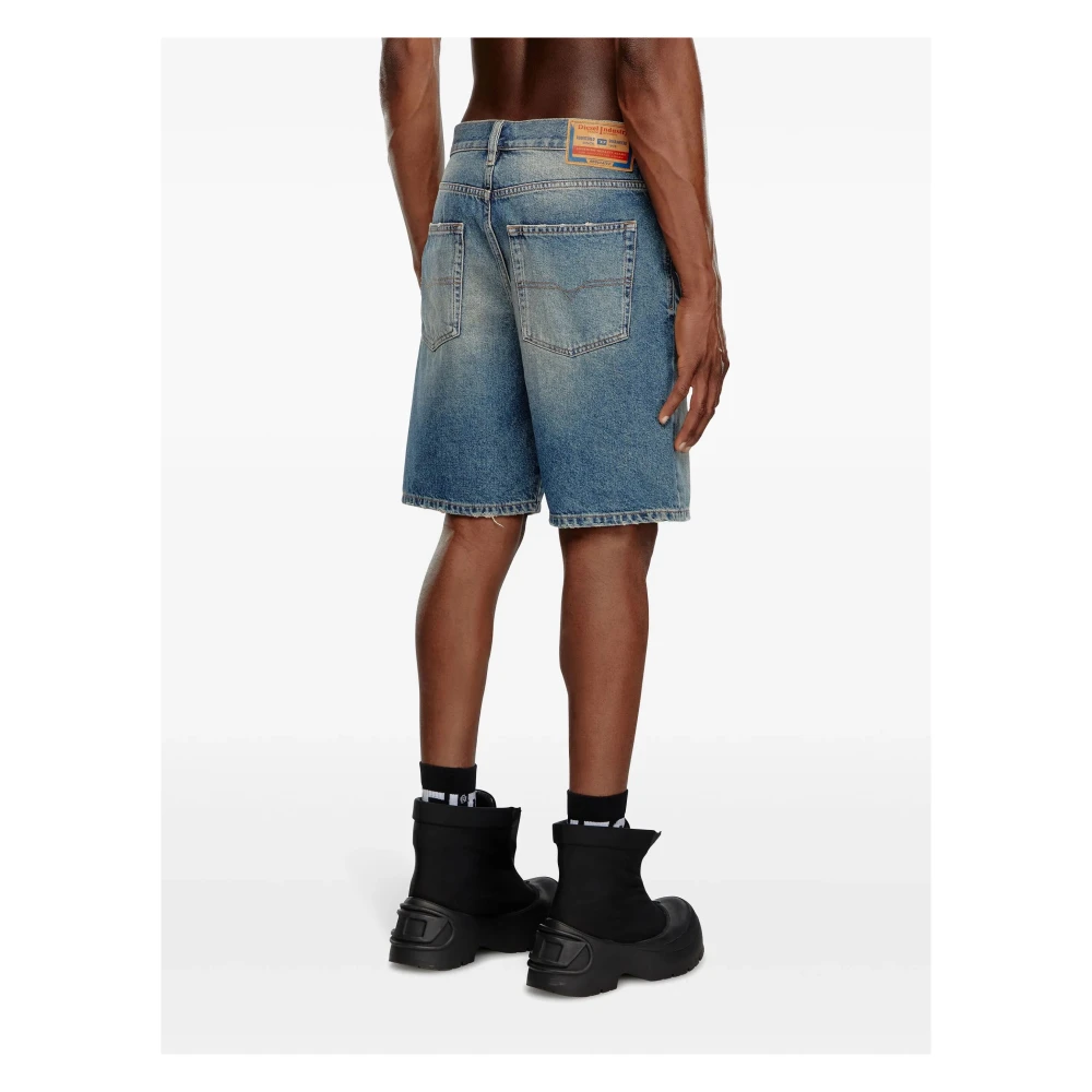 Diesel Denim Shorts Blue Heren