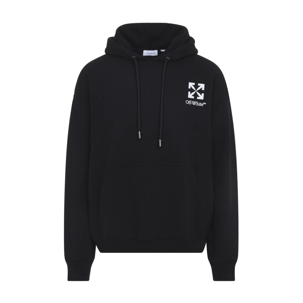 Off White Men's Black Logo Hoodie - Hoodies - Xl - Sweatshirts & Hoodies