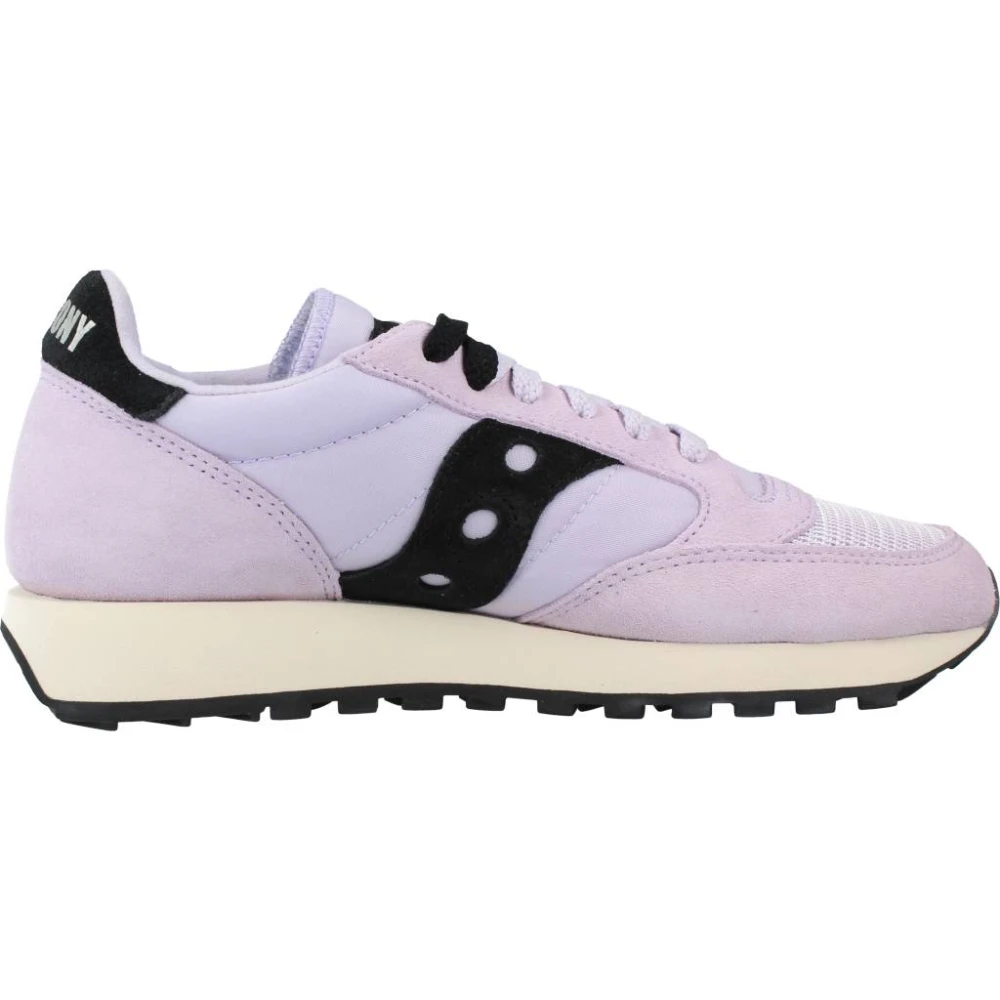 Saucony Vintage Suede Logo Sneakers Dames Schoenen Paars
