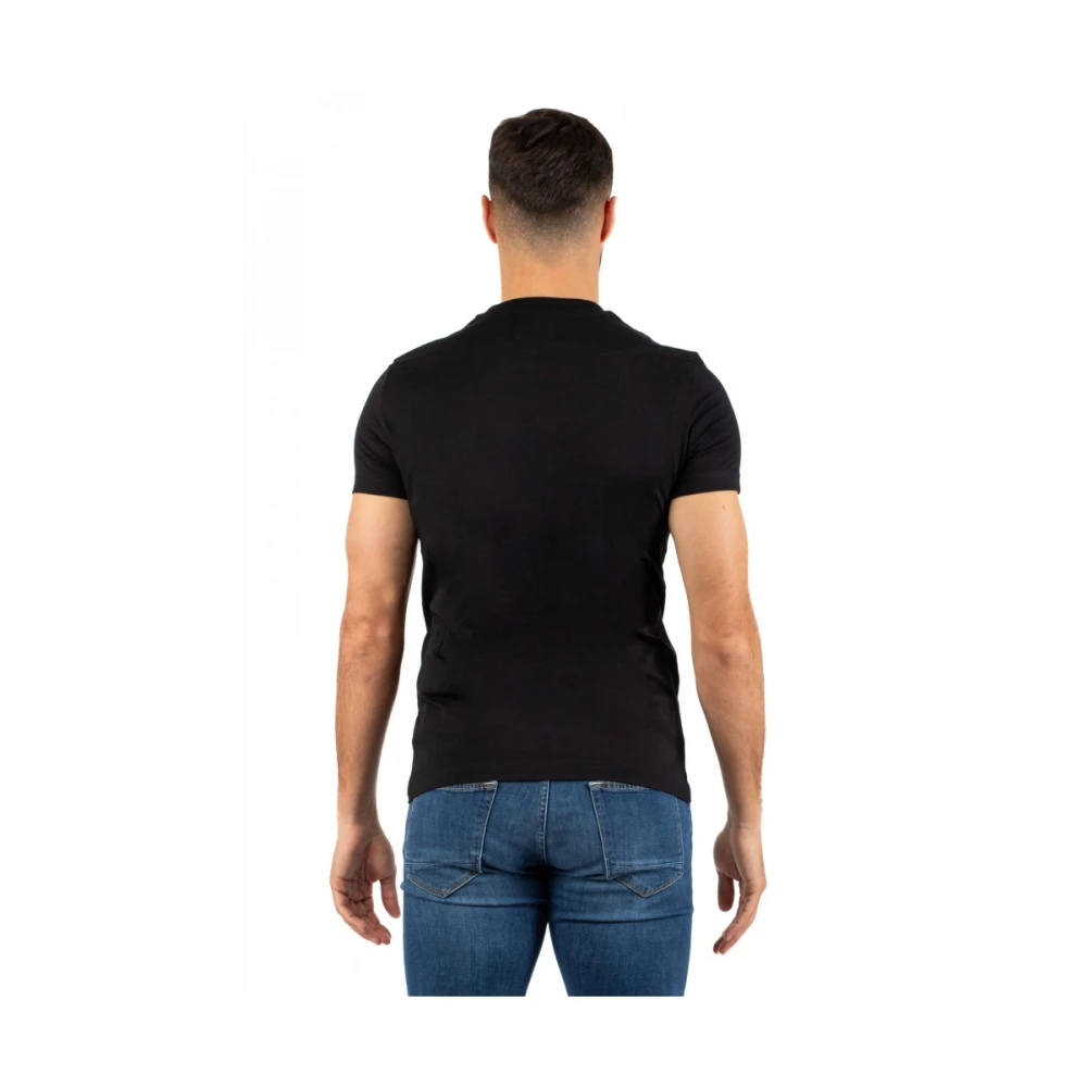 Emporio Armani Stijlvolle T-Shirt Collectie Black Heren
