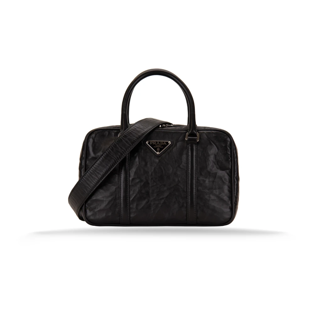 Prada Black Shoulder Bag - Female - Handbags - One Size - Bags