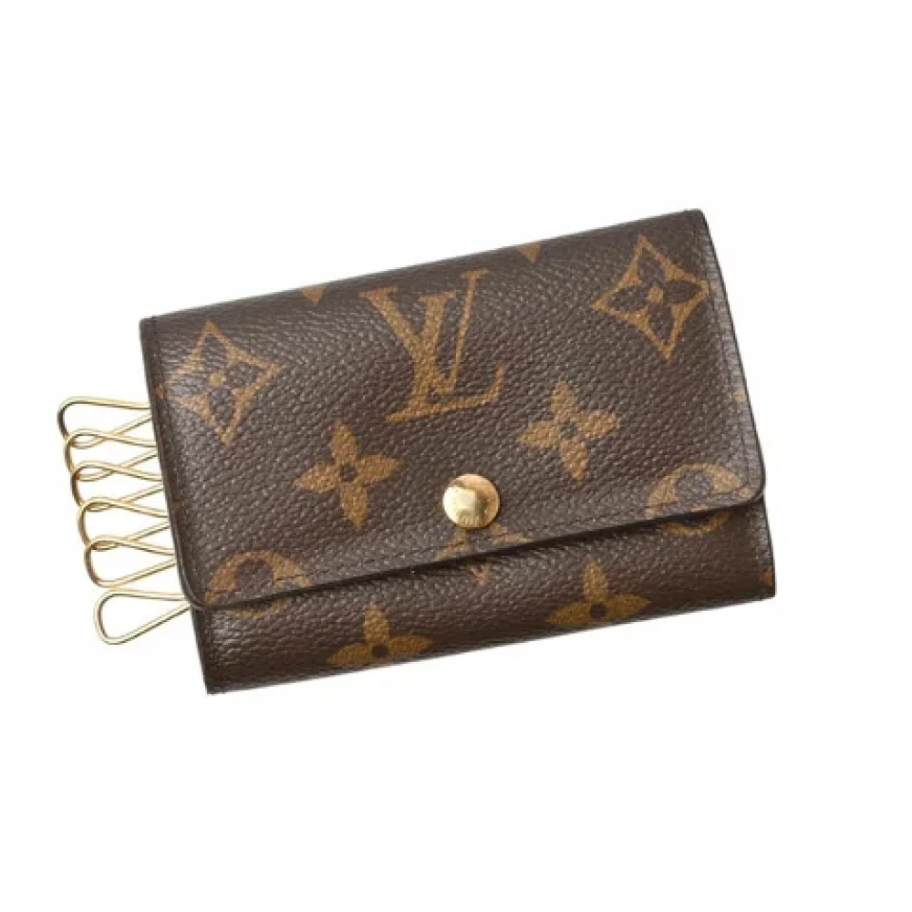 Louis Vuitton Vintage Pre-owned Canvas key-holders Brown Dames
