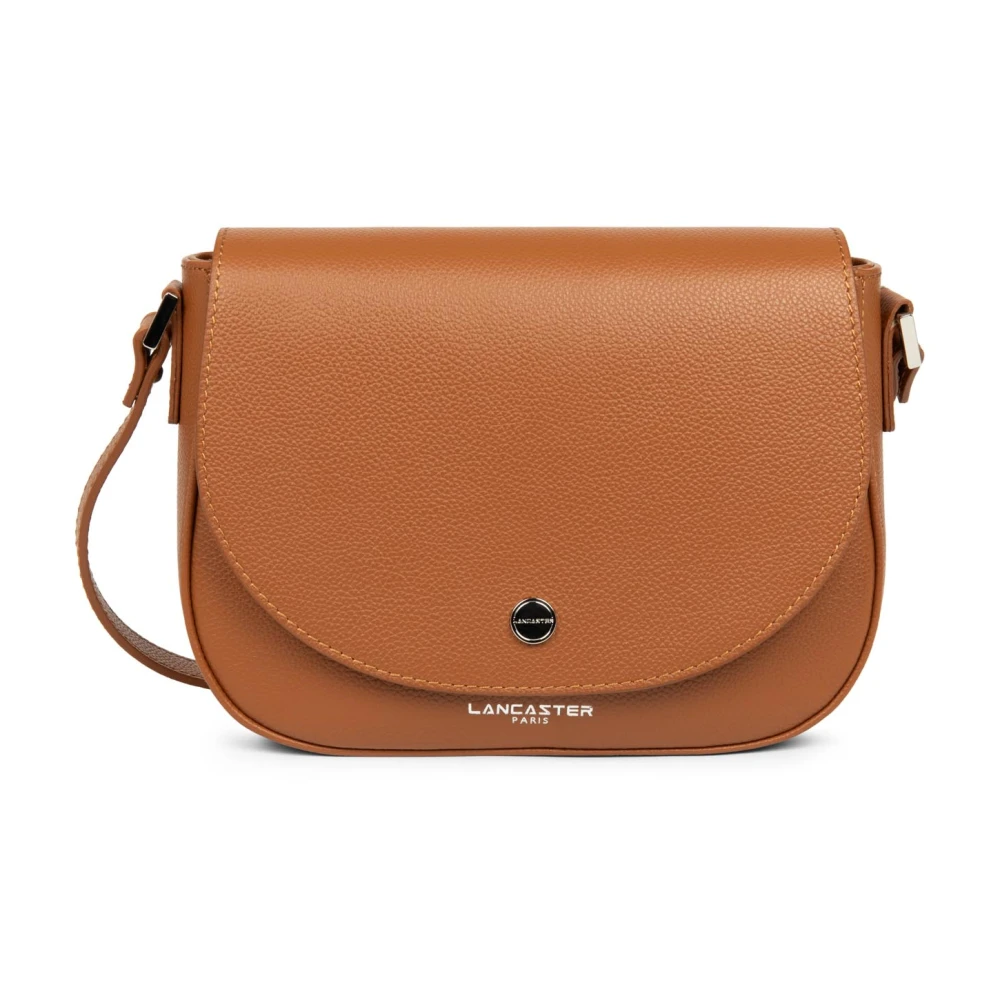 Lancaster Magnetische Flap Crossbody Tas Bao Fiesole Brown Dames