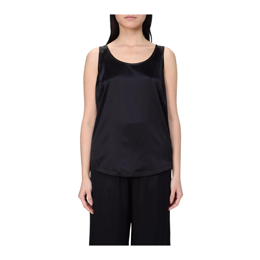 Tops > Sleeveless Tops - - Brunello Cucinelli - Modalova