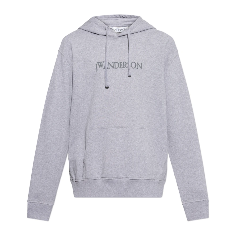 JW Anderson Logo sweatshirt Gray Heren