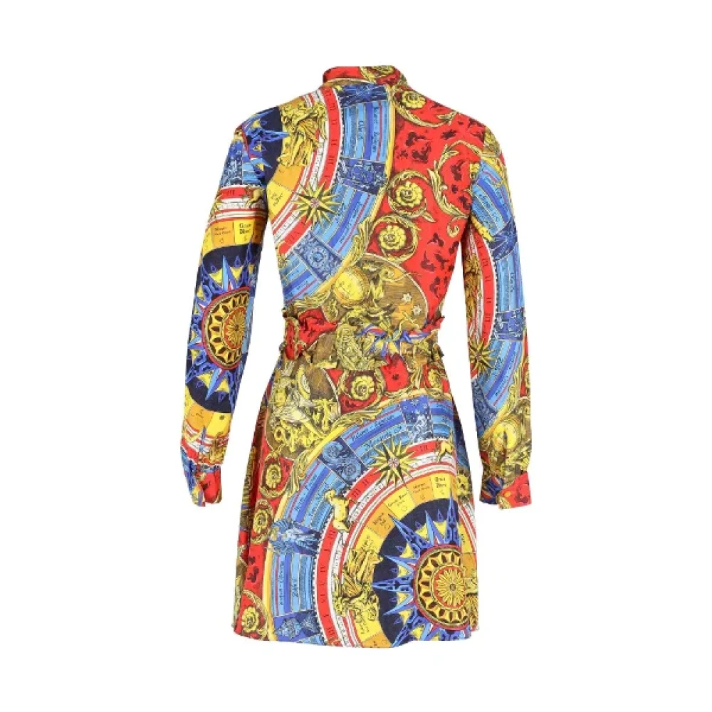 Moschino Pre-Owned Pre-owned Silk dresses Multicolor Dames