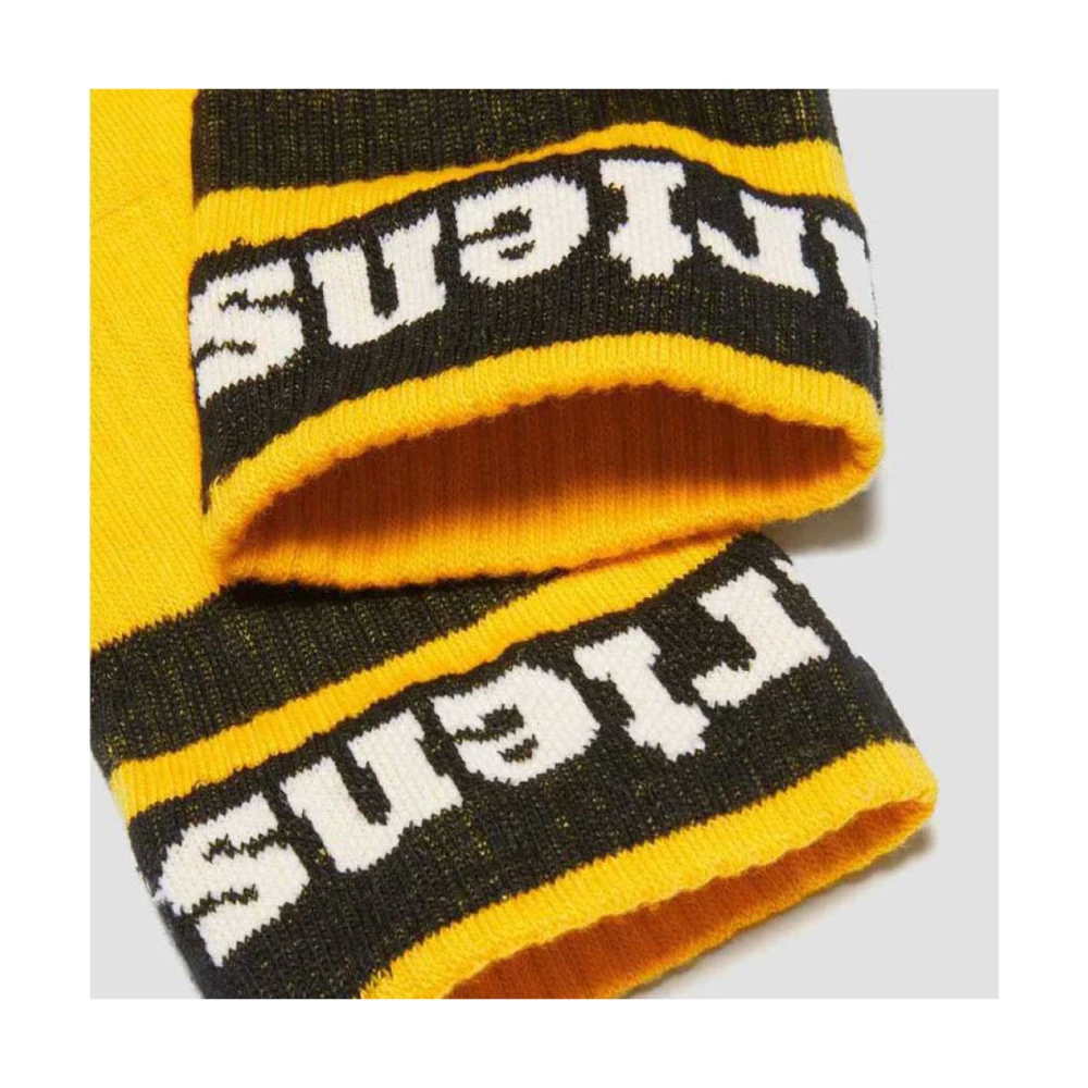 Dr. Martens Athletic Logo Sokken Yellow Heren
