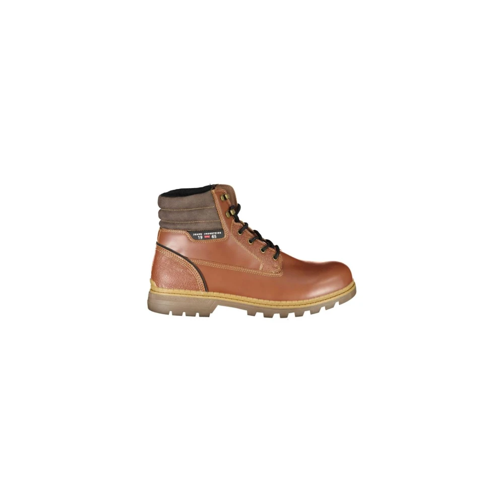 Carrera Men's Brown Polyester Boots Model 1965
