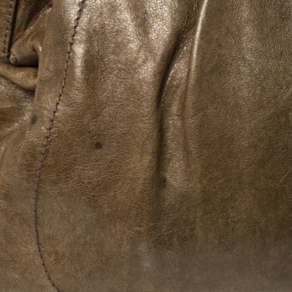 Dolce & Gabbana Pre-owned Leather shoulder-bags Brown Dames