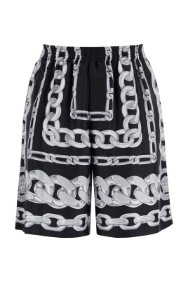 Silke Medusa Chains Bermuda Shorts