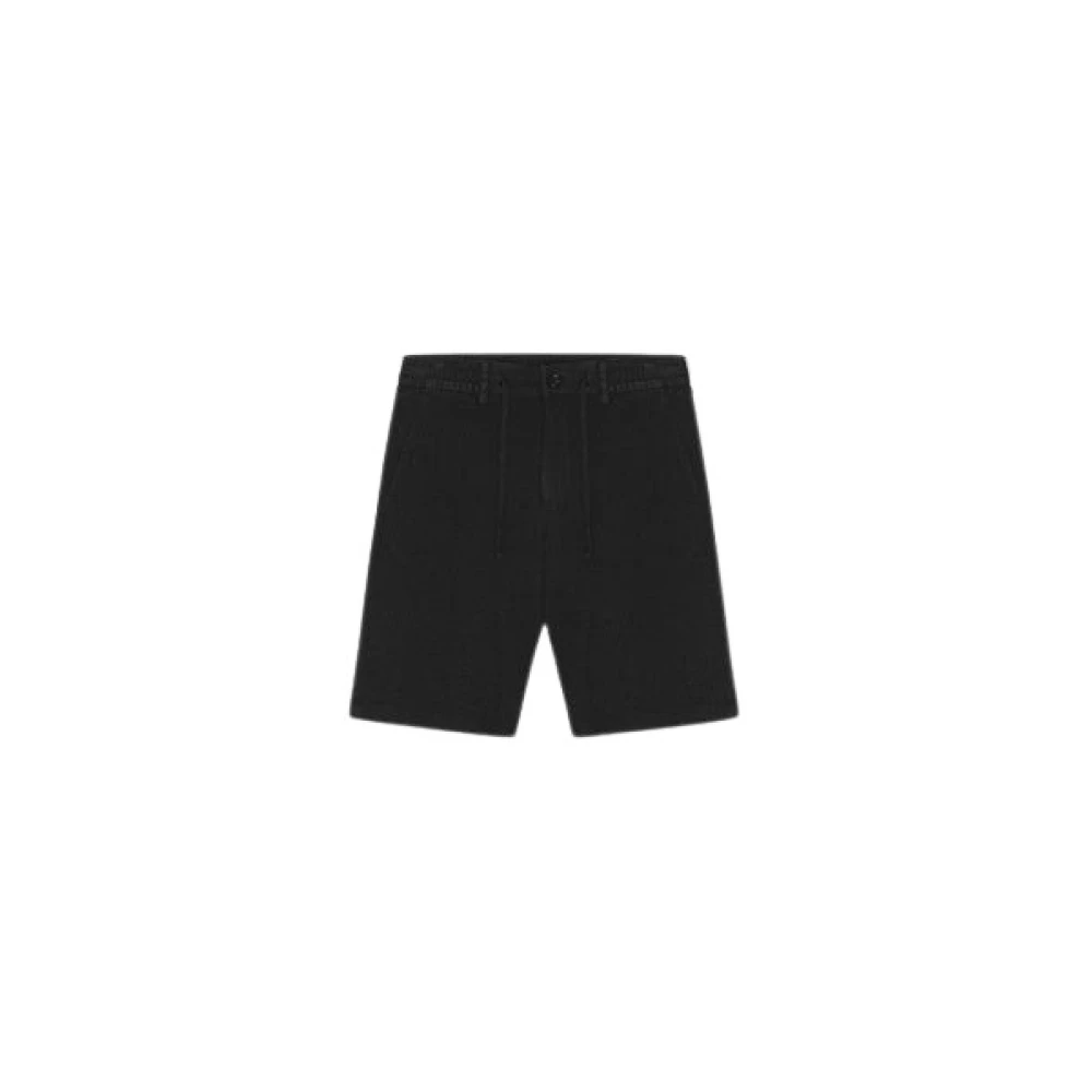 Nn07 Svarta Shorts Seb 1040 Black, Herr