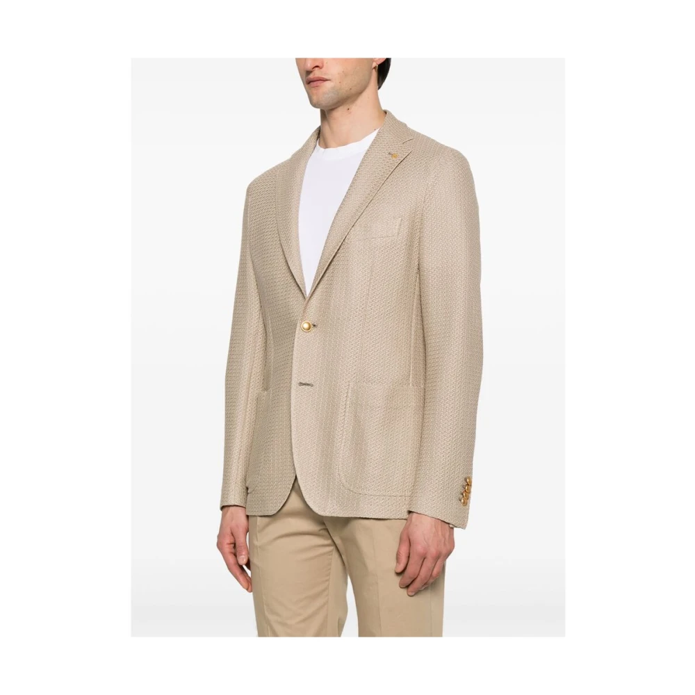 Tagliatore Jas Beige Heren