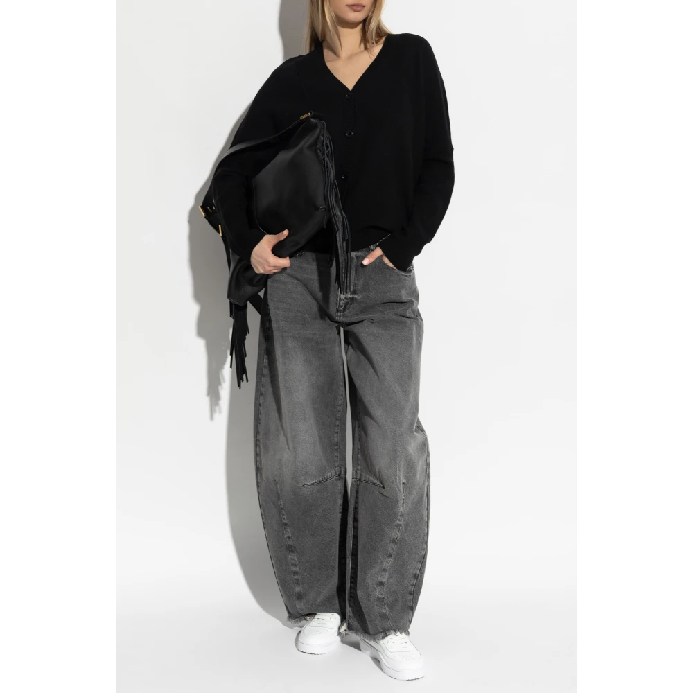 AllSaints Wollen vest Antonina Black Dames