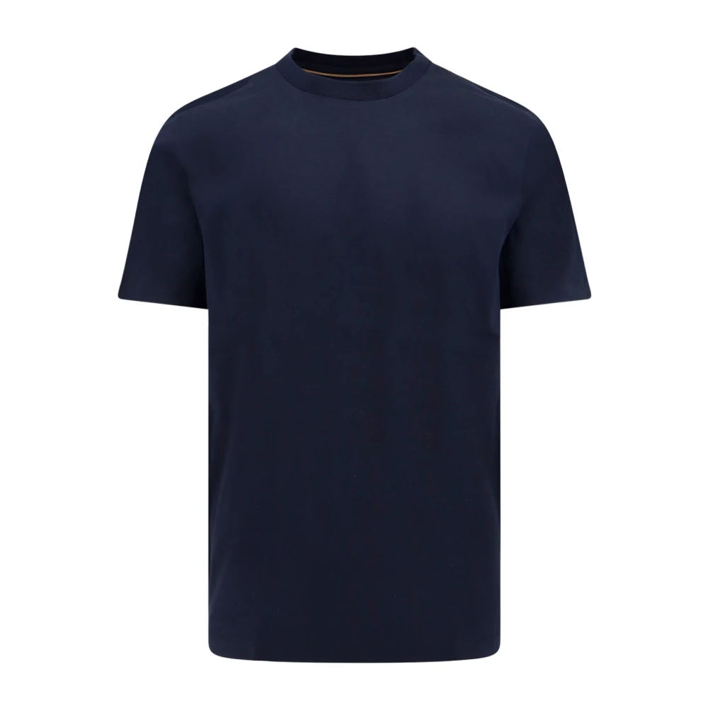 Hugo Men's Blue T-Shirts, L, T-Shirt In Cotton