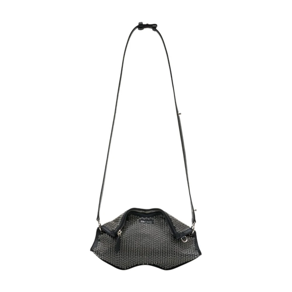 Alexander Mcqueen Women's Black Manta Clutch