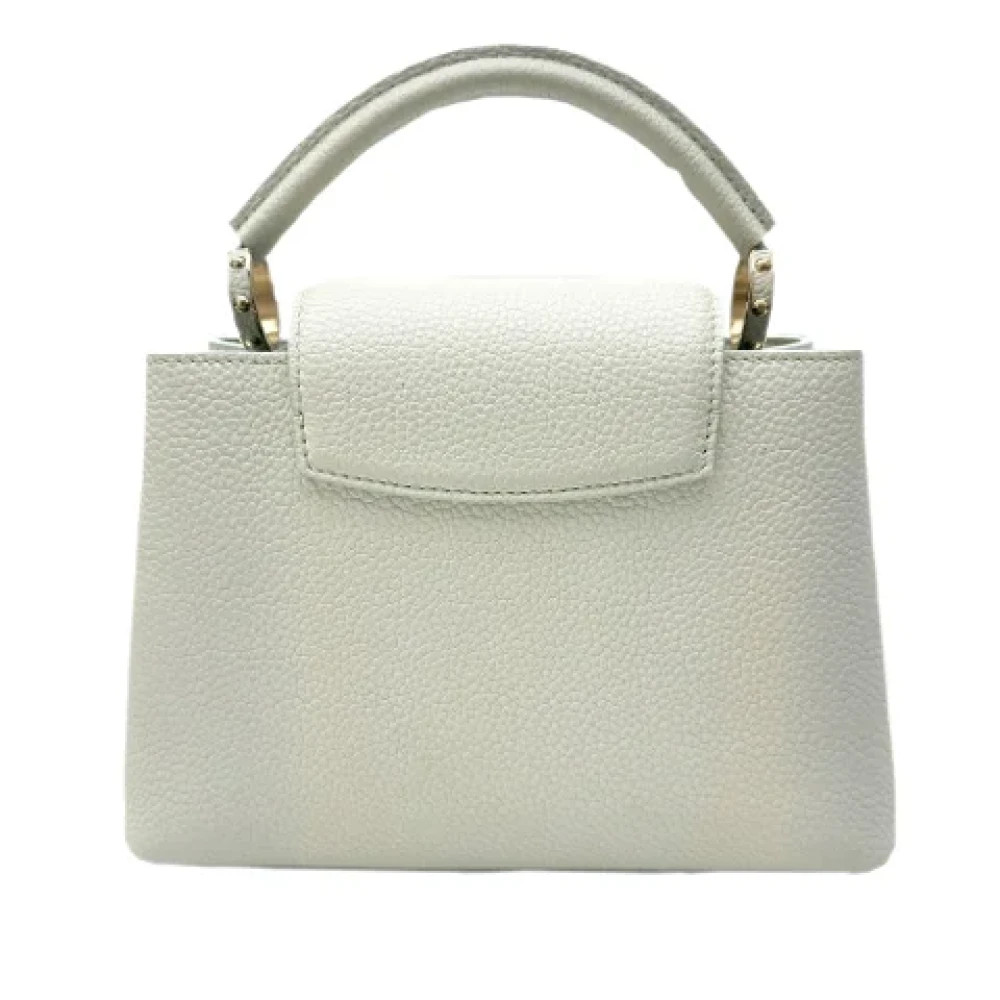 Louis Vuitton Vintage Pre-owned Canvas handbags White Heren