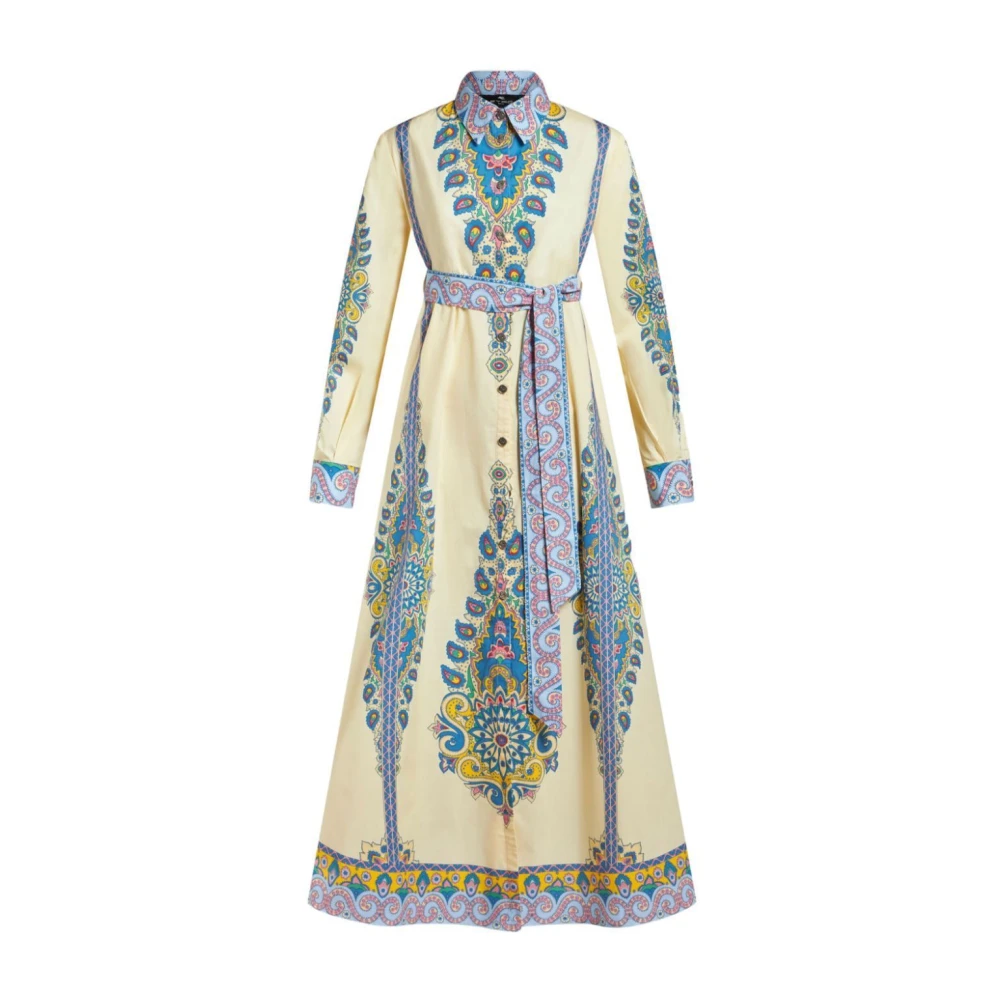 ETRO Ivoor Jurk Collectie Multicolor Dames