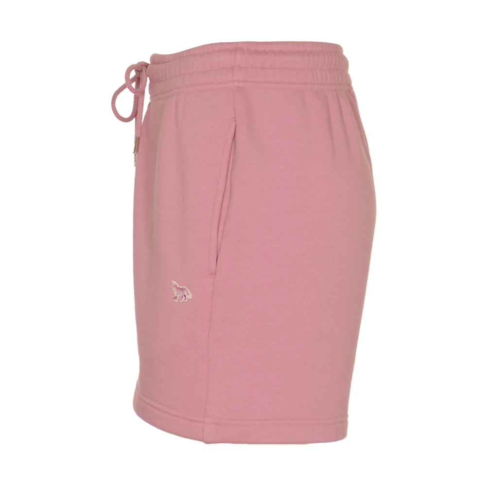 Maison Kitsuné Short Shorts Pink Dames
