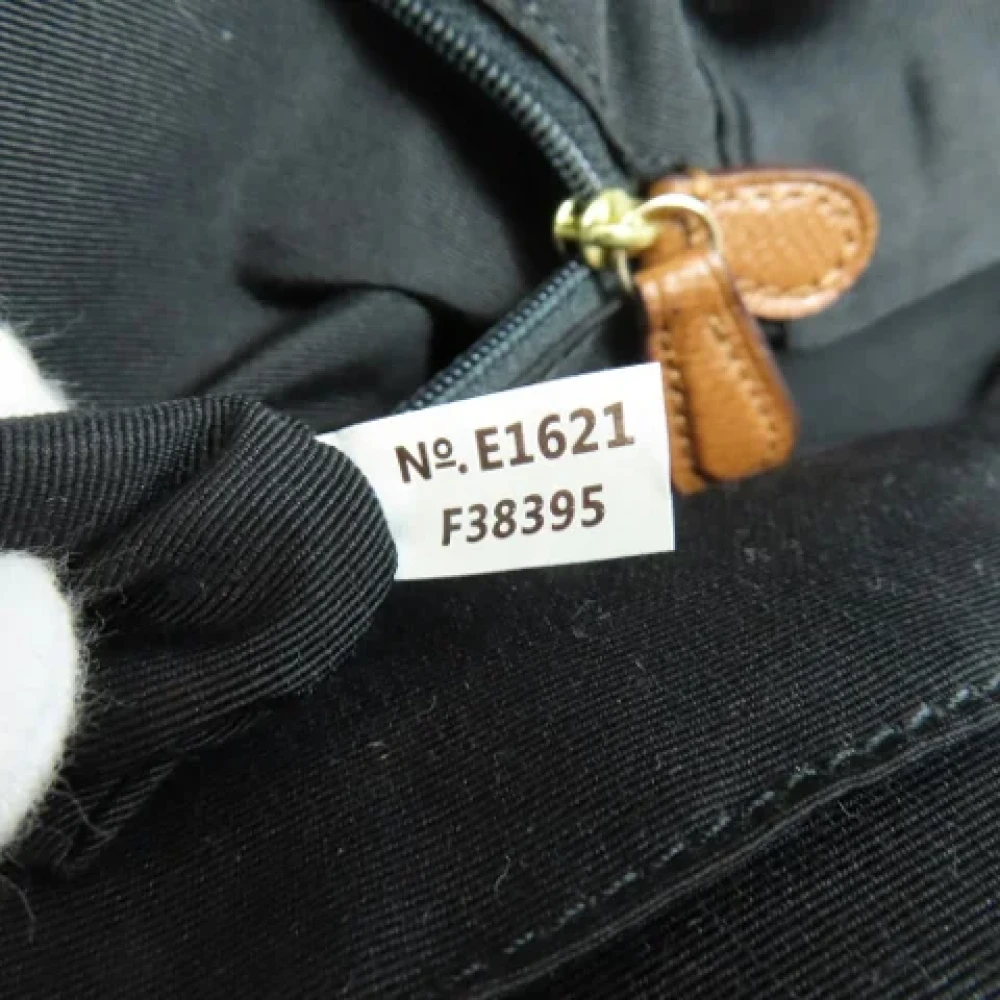 Coach Pre-owned Fabric backpacks Black Dames