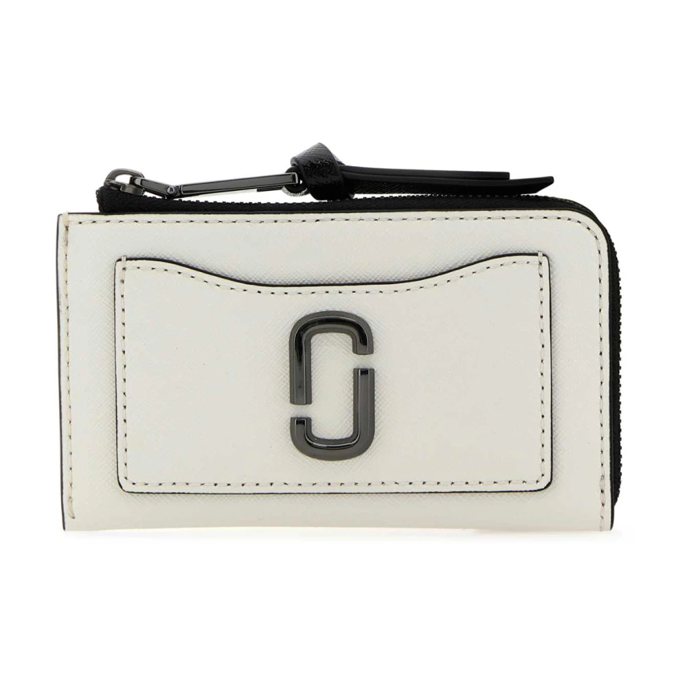 Marc Jacobs Women's White Leather Utility Snapshot Wallet