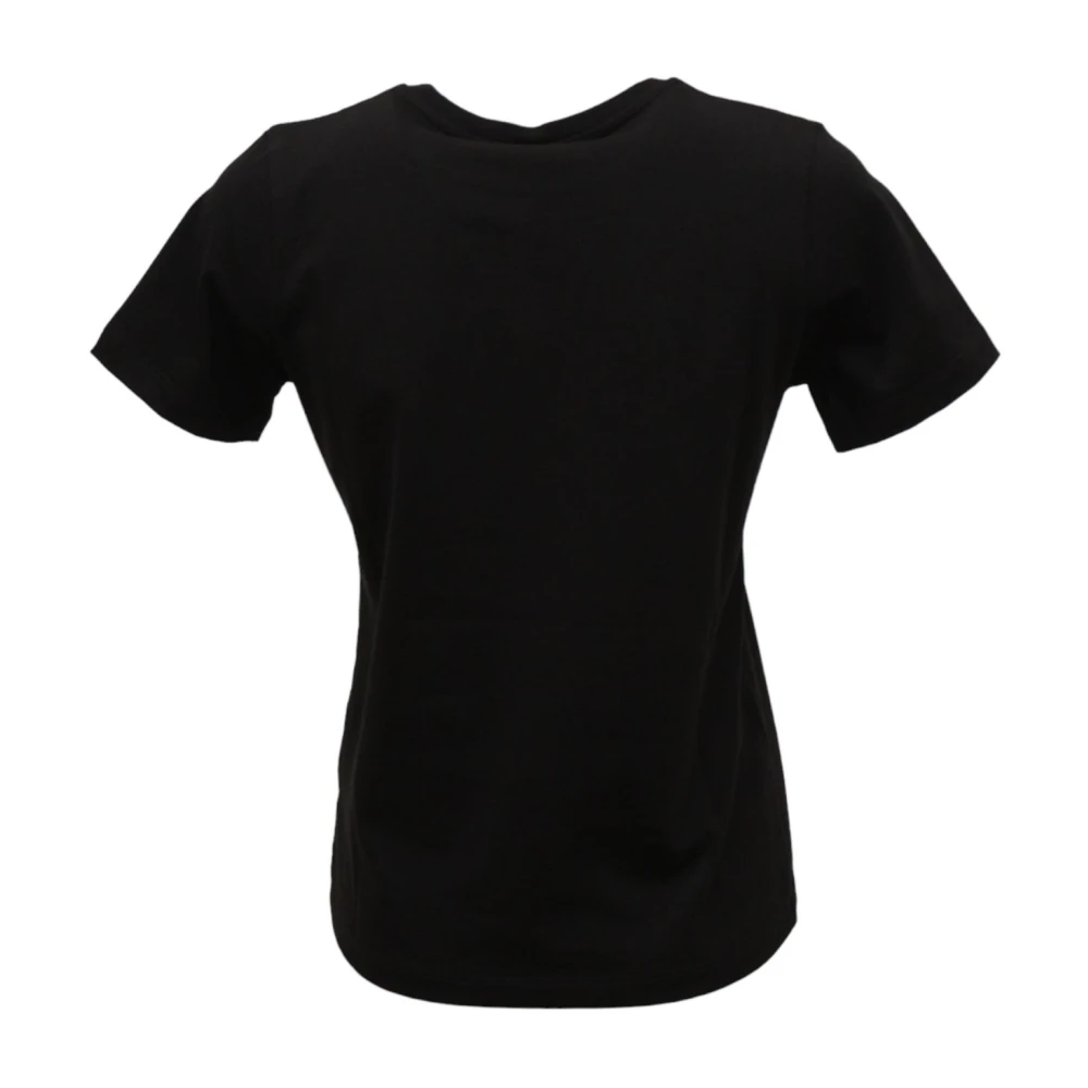 Gaëlle Paris Korte Mouw T-shirt Black Dames
