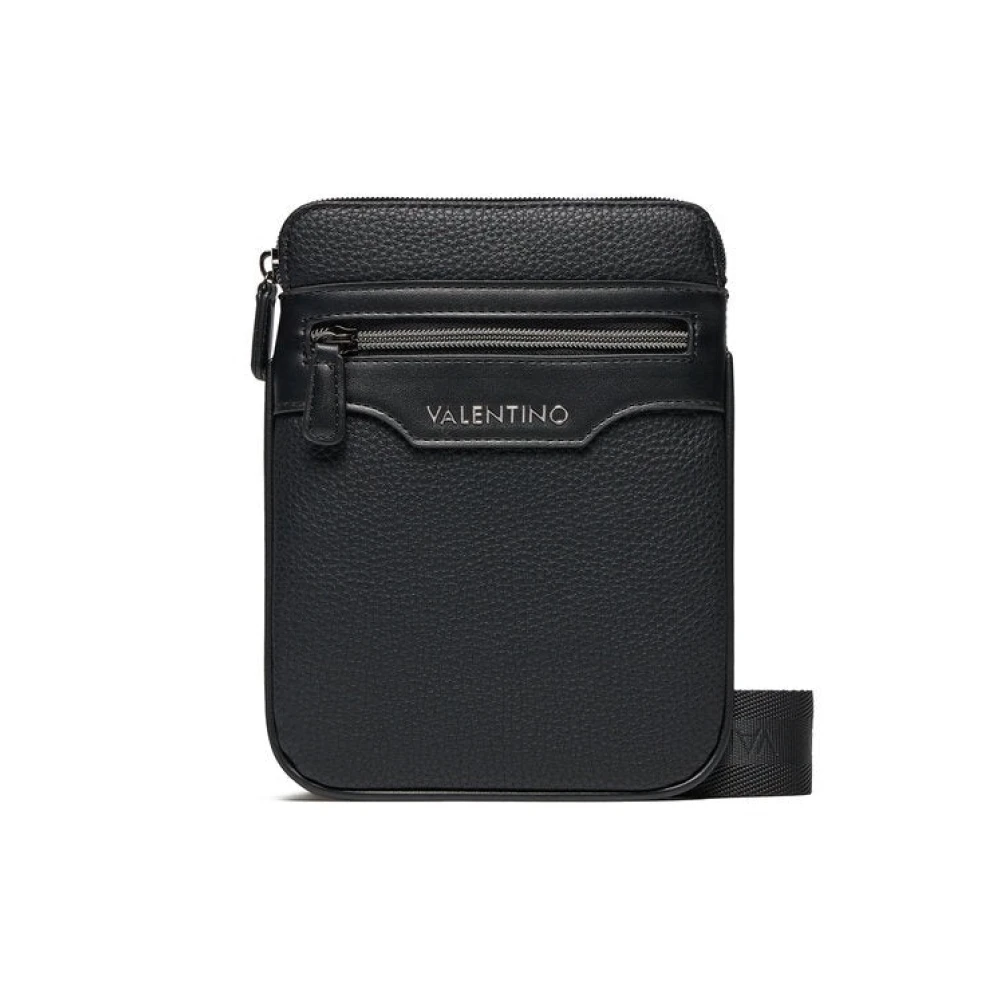 Valentino By Mario Valentino Men's Black Cross Body Messenger, One Size, Efeo Shoulder Bag