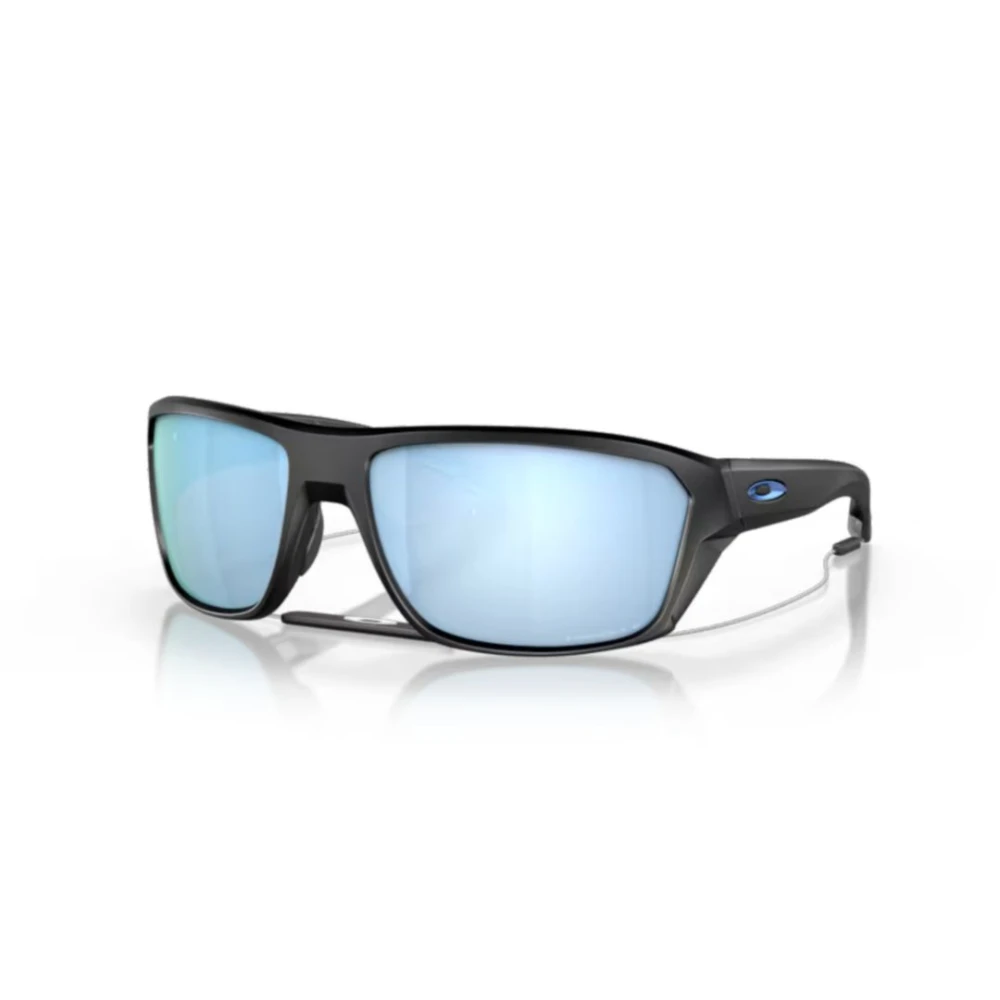 Oakley Wrap Mens Matte Black Prizm Deep Water Polarized Sunglasses - One Size - Image 5