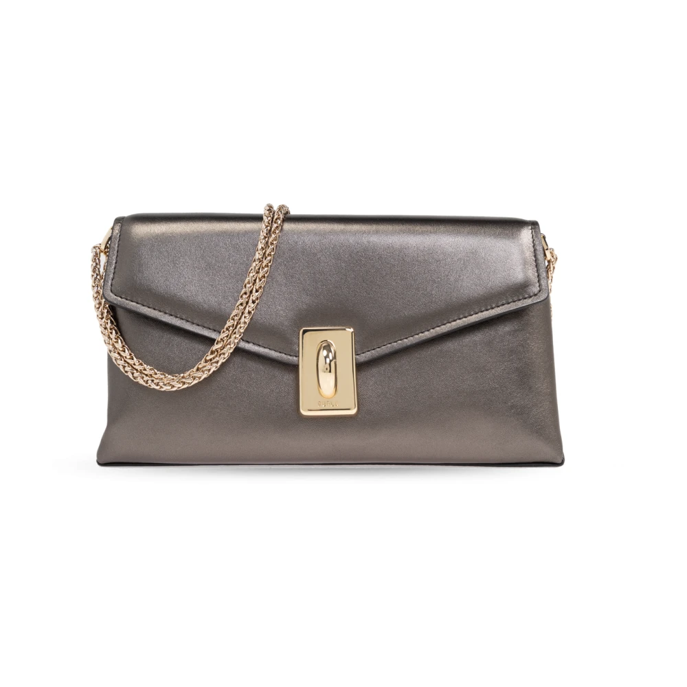 Furla Clutch 'Meridiana Medium' Gray Dames