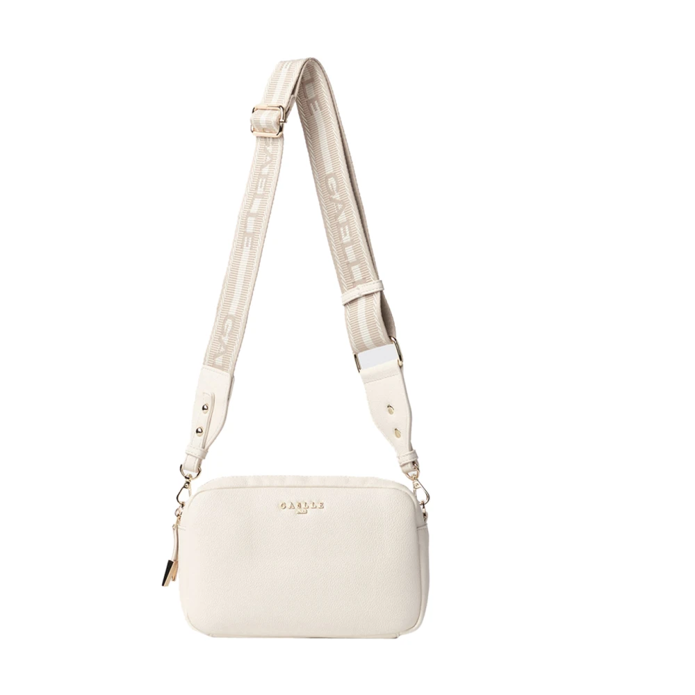 Gaëlle Paris Women's White Cross Body Bags, One Size, Reg Camerabag