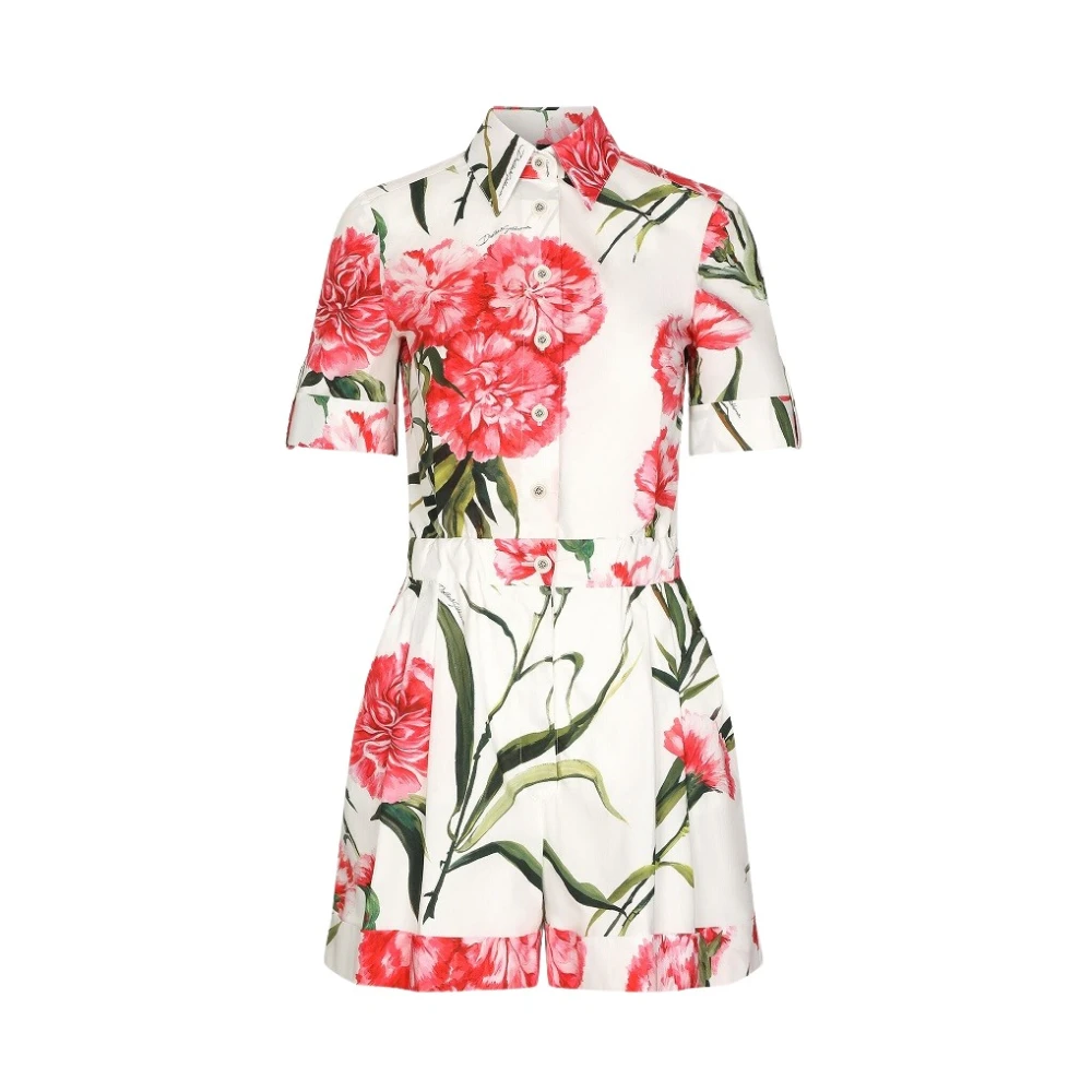 Dolce & Gabbana Elegante Jurk voor Vrouwen Multicolor Dames
