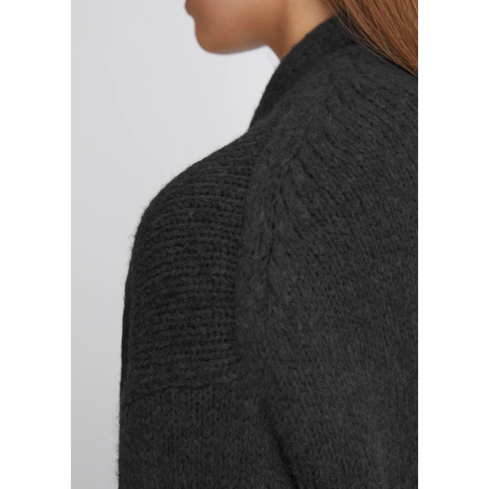 Marc O'Polo Oversized open-front cardigan Gray Dames