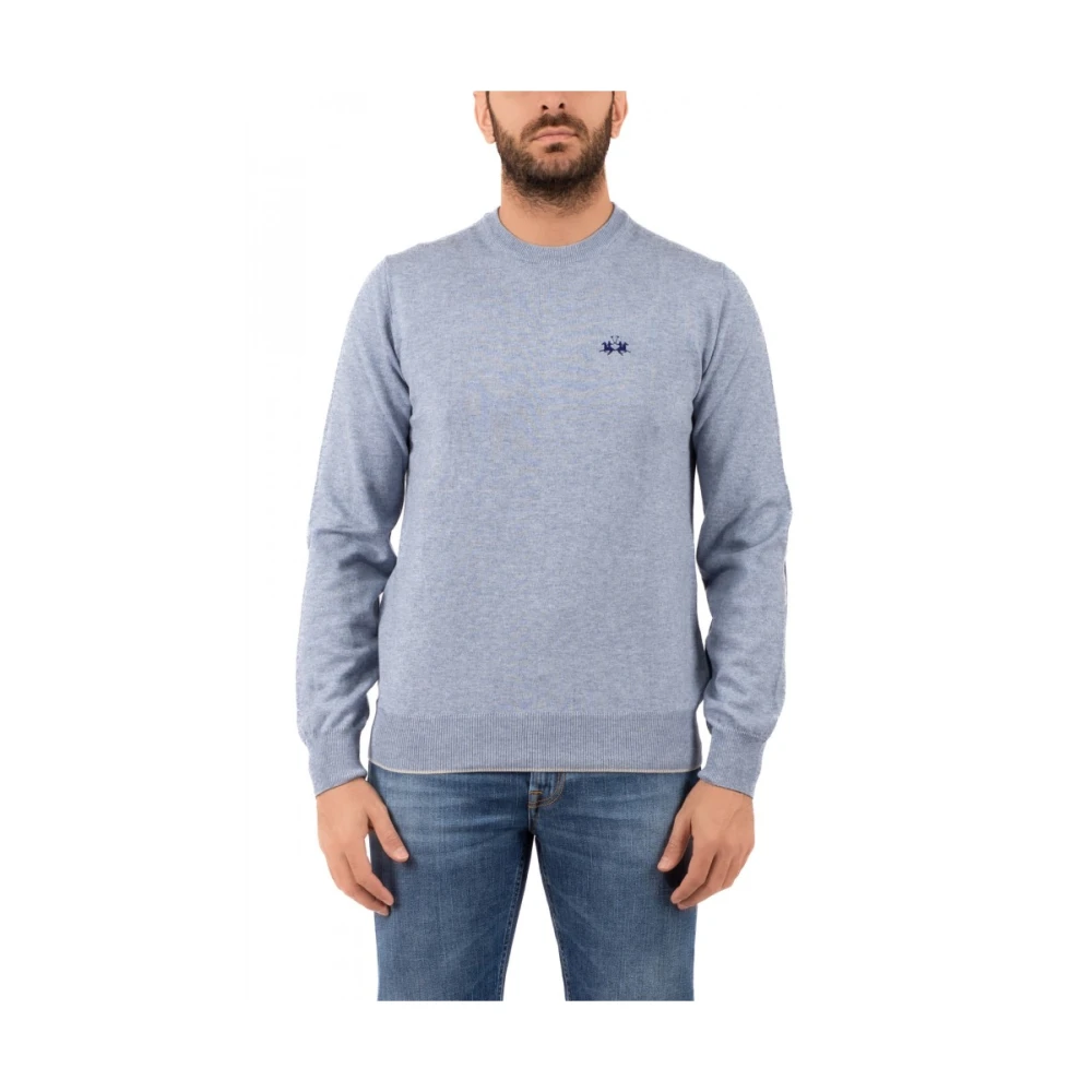 LA MARTINA Heren Polo Shirt Klassieke Stijl Blue Heren