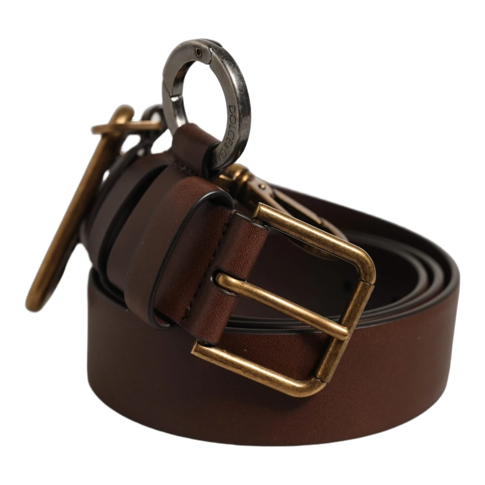 Dolce & Gabbana Belts, Male, One Size, Gorgeous Belt Brown