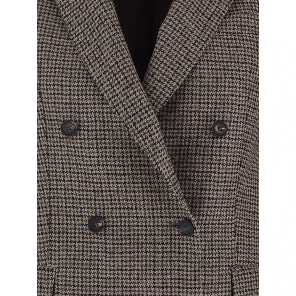 Tagliatore Double-breasted jas Brown Dames