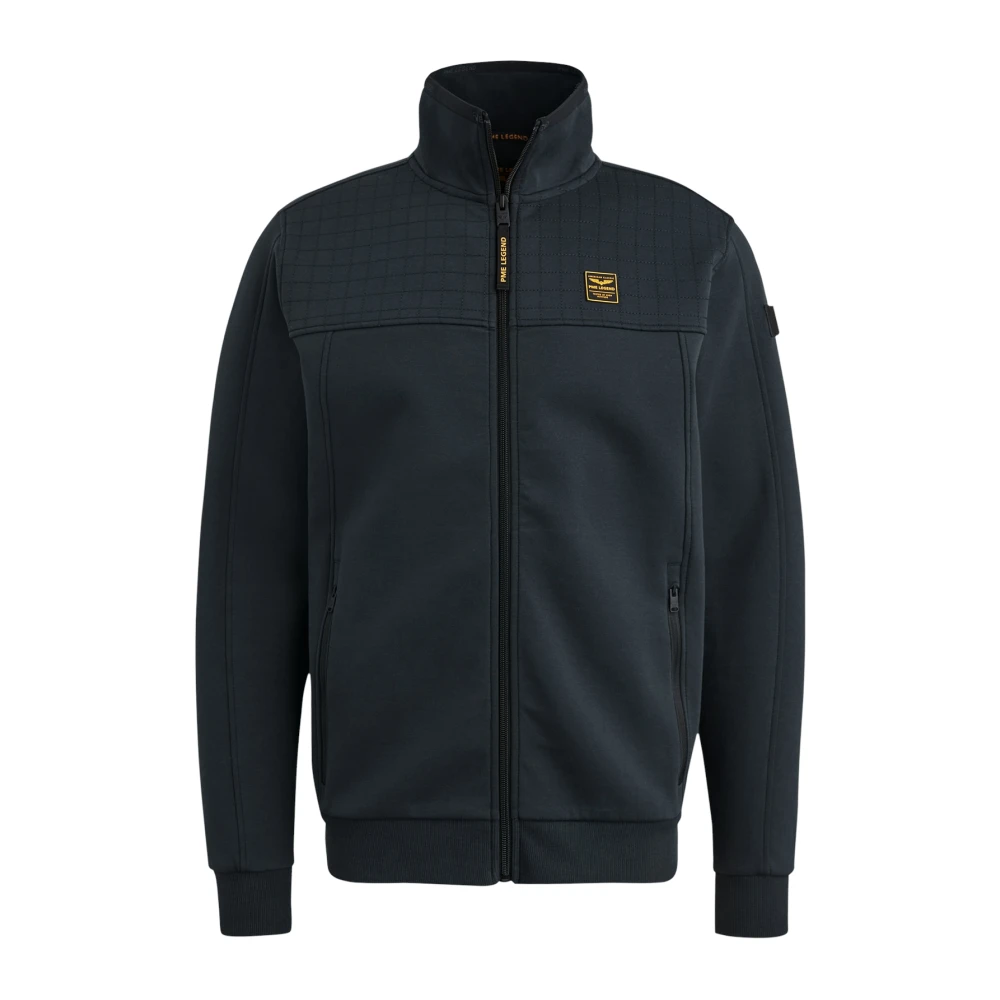 PME Legend Interlock Sweat Full Zip Jas Blue Heren