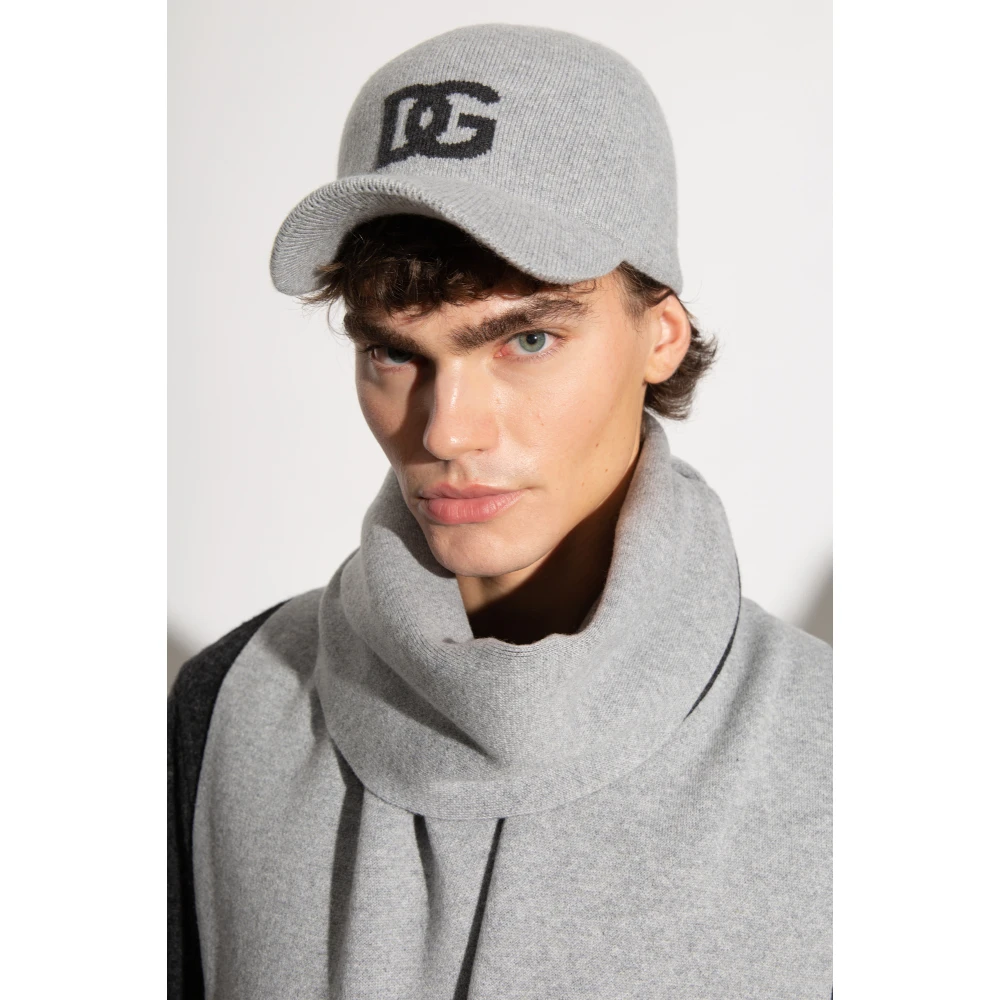 Dolce & Gabbana Baseballpet Gray Heren