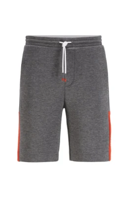 Interlock Jersey Shorts med färgblockerad logotyp