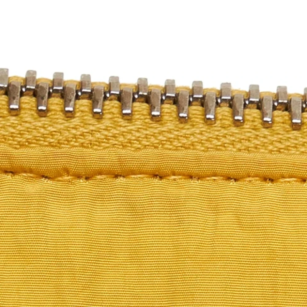 Bottega Veneta Vintage Pre-owned Leather handbags Yellow Dames