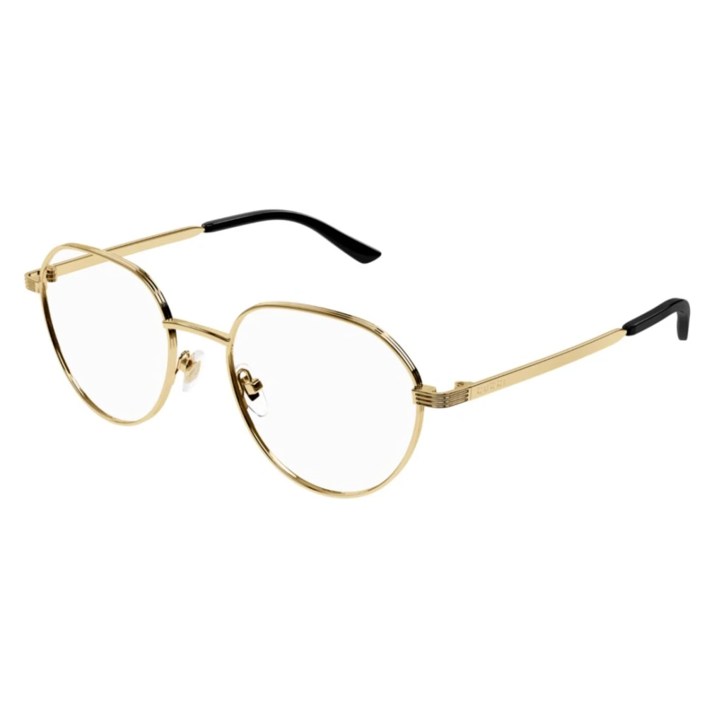 Gucci Unisex Yellow Glasses, 52 Mm, Pantos Optical Frame