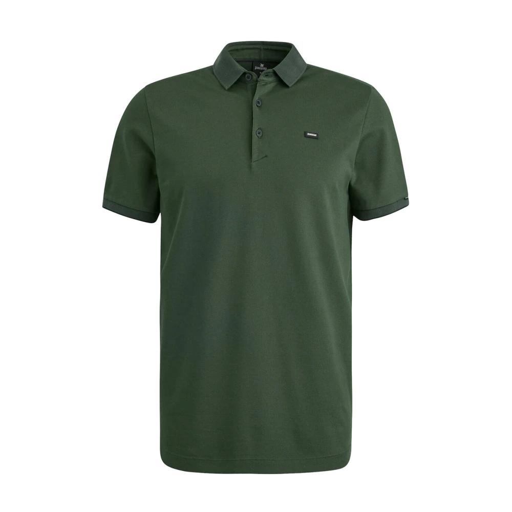 Vanguard Polo Piqué Blend Korte Mouw Green Heren